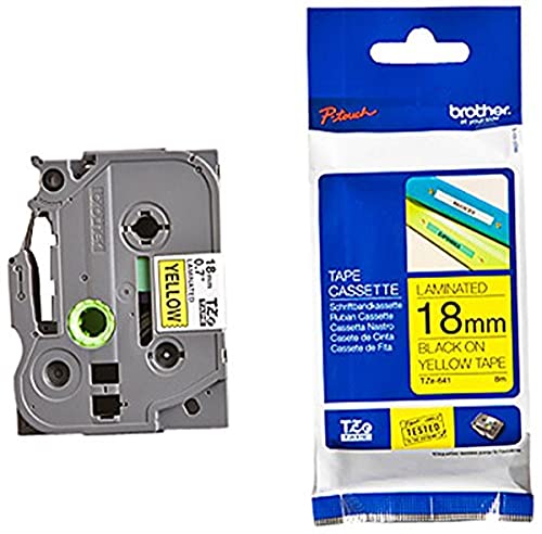 Ruban Brother TZE641 de haute précision pour un étiquetage net et résistant de 1,8 cm