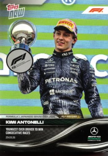 2026 Topps Now Formula 1 F1#022 Kimi Antonelli Racing Card