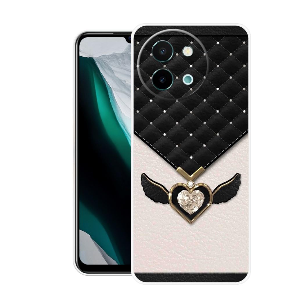 Looy Vivo Y58 5G Mobile Back Cover Back Case for Vivo Y58 5G Mobile Phone (FeatherTie) (B0D7W2G7XY) Amazon Price History, Amazon Price Tracker