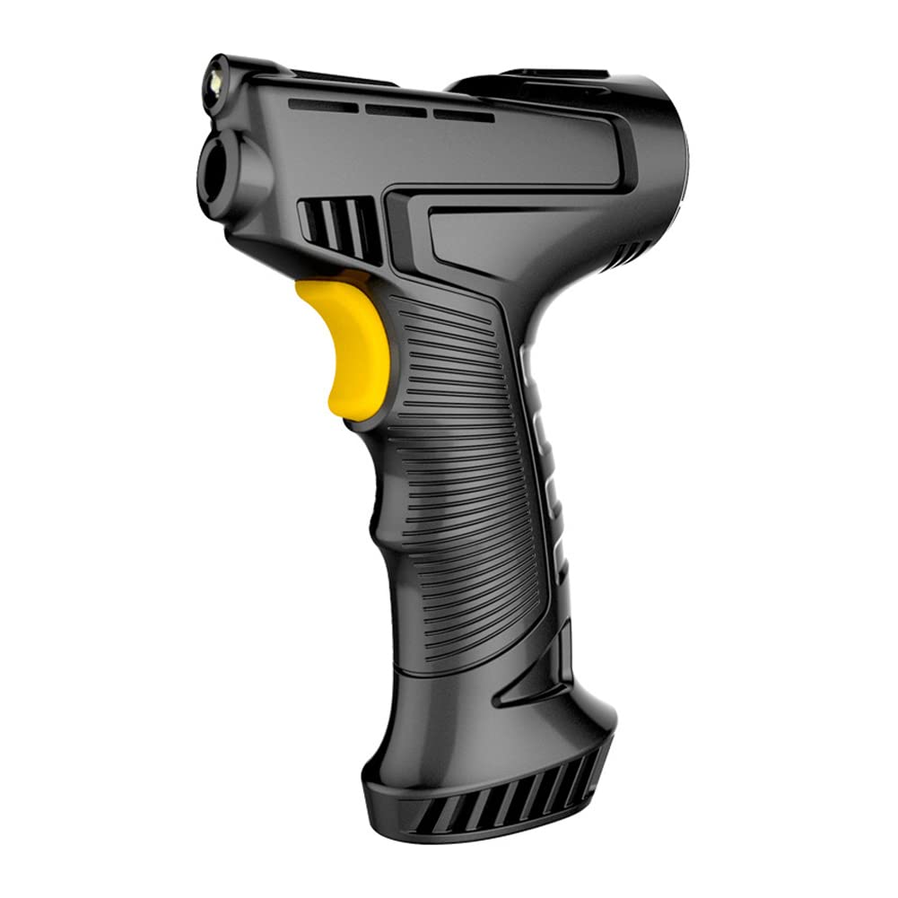Shkalacar Compresor de Aire inalámbrico para Coche de 120 W, inflador de neumáticos Recargable USB de Mano, Pantalla Digital, Bomba Inflable, manómetro, Accesorios para Coche