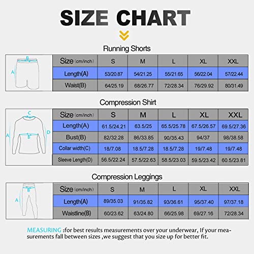 Herren Sweat Suit meeteu mit 3 Funktions-T-Shirts, Set in Größe XL