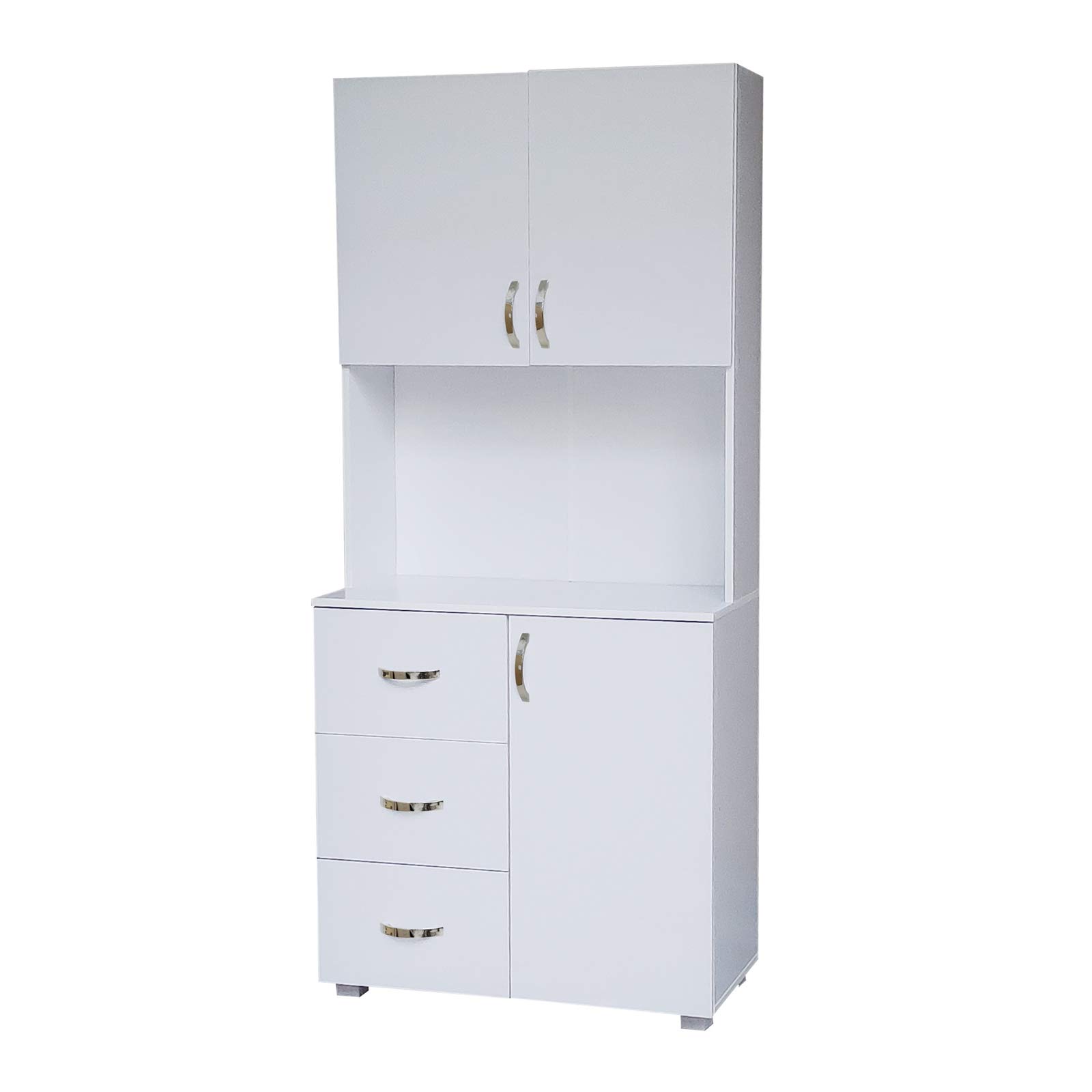 HTI-Line Küchenbuffet Blanca Küchenschrank Hochschrank Weiß