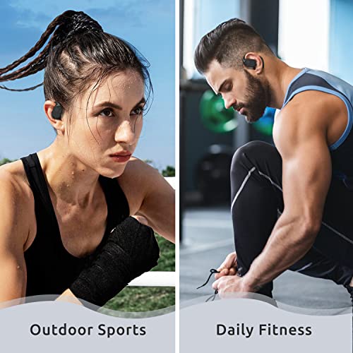 Oranpid Open Ear Air Conduction Headphones For Kids & Adults Bluetooth 5.3 Ear Buds With Charging Case, 12 Hours Waterproof Wireless Earbuds For Iphone Android & Pc Gifts #TOP2