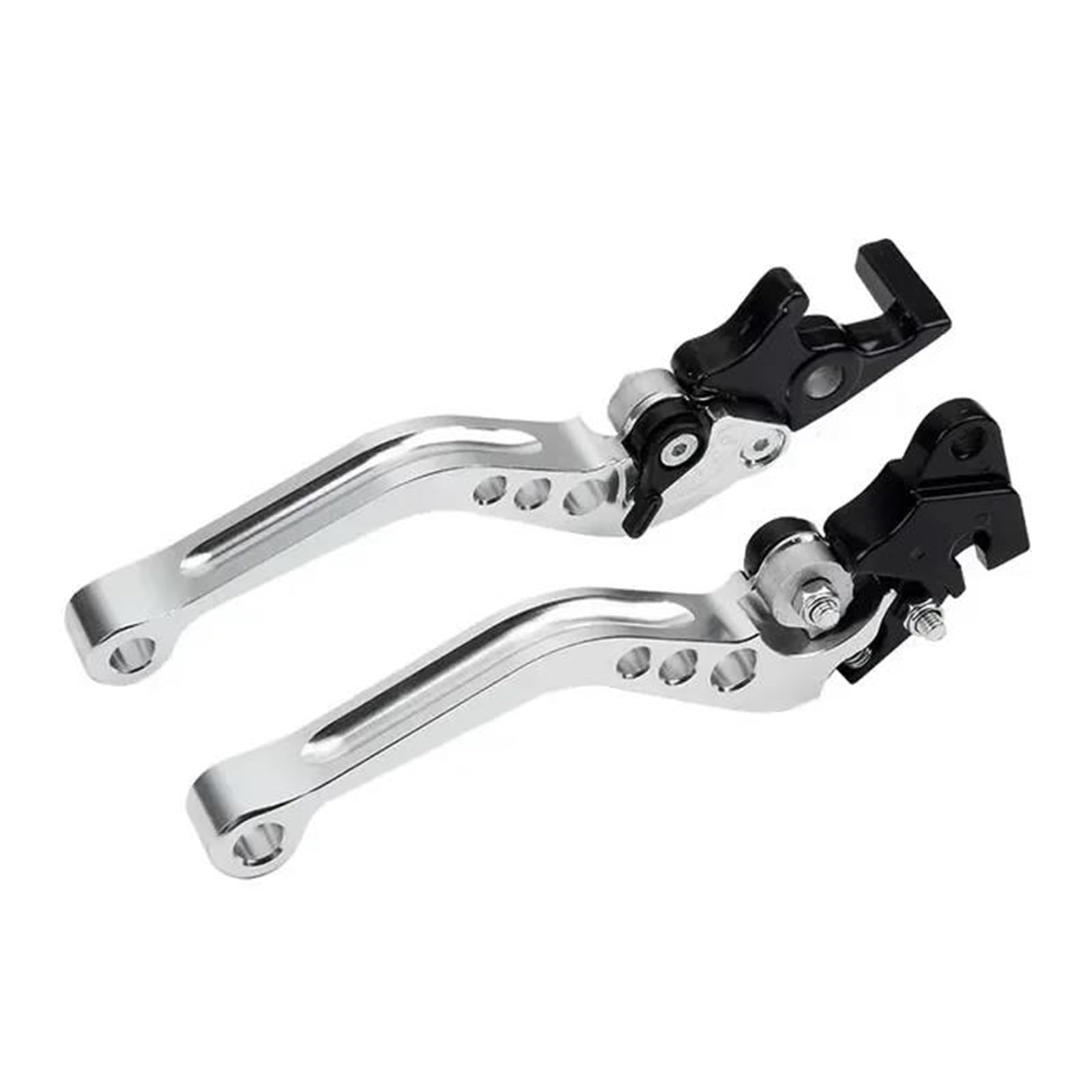 HONGSHIZI Handlebar Brake Clutch Lever Universal 22mm Diameter CNC Alloy Motorcycle Brake Handle Motorbike Modification Clutch Drum Lever Brake Lever(5)