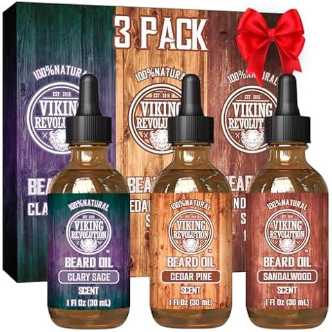 Viking Revolution Natural Beard Oil for Men Cover