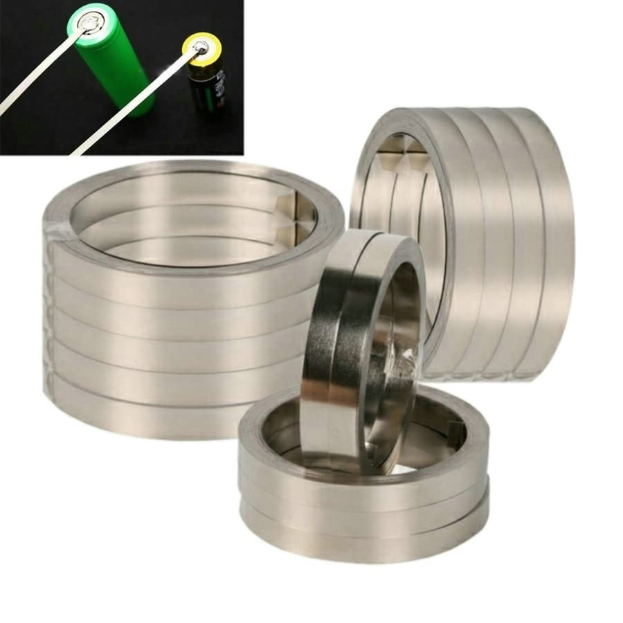 1KG/Roll 0.15MM 18650 Li-Ion Battery Nickel Sheet Plate Nickel Plated Steel Belt Strip Connector Battery Welders (0.15X6MM)