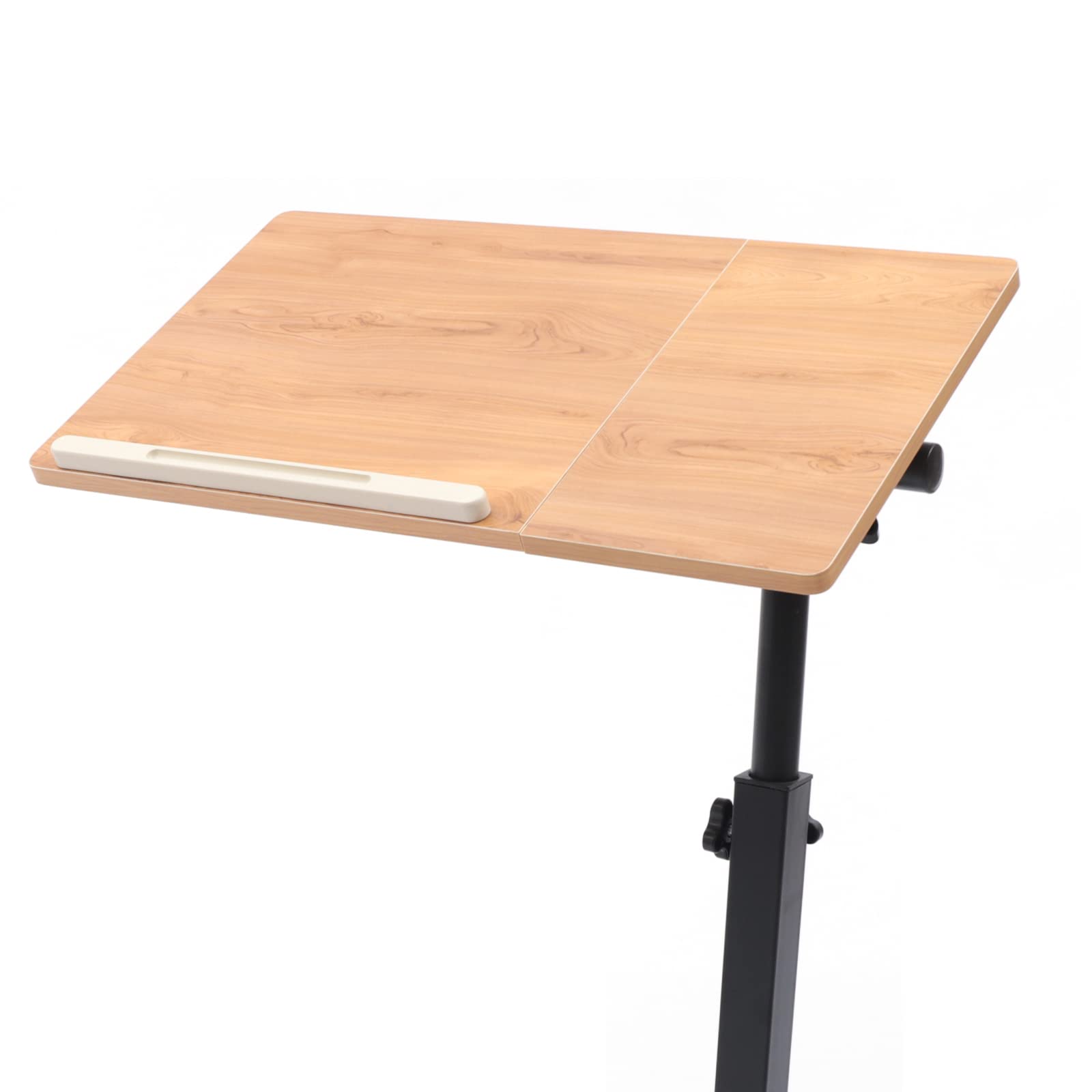 23 62 x 13 58 in Mobile Standing Desk 4 41-11 02LBS Cart Rolling Desks Height and 360 — view 3