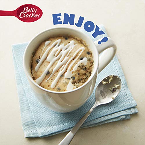 Image of Betty Crocker Baking Mug Treats Blueberry Muffin Mix with Cream Cheese Glaze, 11.8 oz