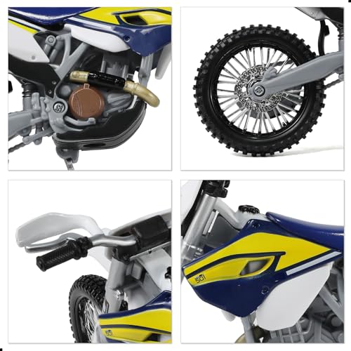 Image of 1:12 Dirt Bike Model Motorcycle Toy for Yamaha YZ450F