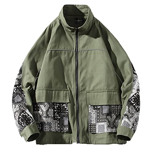 Veste surdimensionnée homme Harajuku pour les sorties urbaines et soirées fraîches
