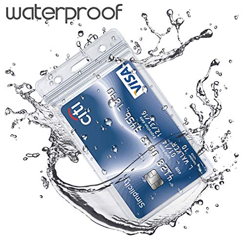 Lanyard With Id Holder (2 Pack) 20 Inch Flat Polyester Id Lanyard With Retractable Badge Reel And Vertical Name Badge Holder For Offices Id, School Id, Driver Licence (2) #TOP4