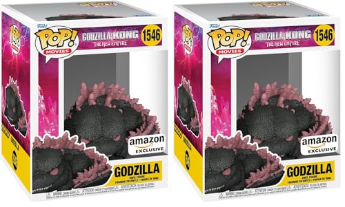 Funko Pop! Movies: Godzilla v Kong 2 - Godzilla (Durmiente) - Exclusivo Amazon - Figura de Vinilo Coleccionable - Idea para Regalo - Mercancía Oficial - Juguetes para Niños y Adultos - Fans del Cine