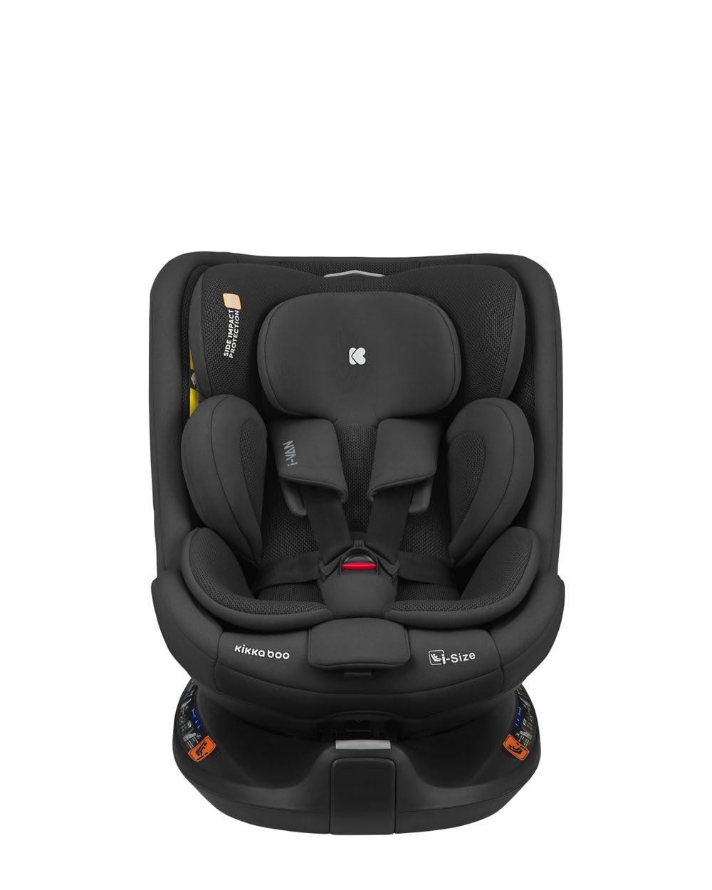 Kikka boo, seggiolino auto i-Van i-Size (40-150 cm) Isofix Gruppo 0+/1/2/3, colorazione:nero