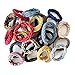 Wetopkim 30 Pcs Hair Ties, Non-Slip and Seamless Hair Bands for Thick Heavy and Curly Hair, Lightweight Highly Elastic and Stretchable