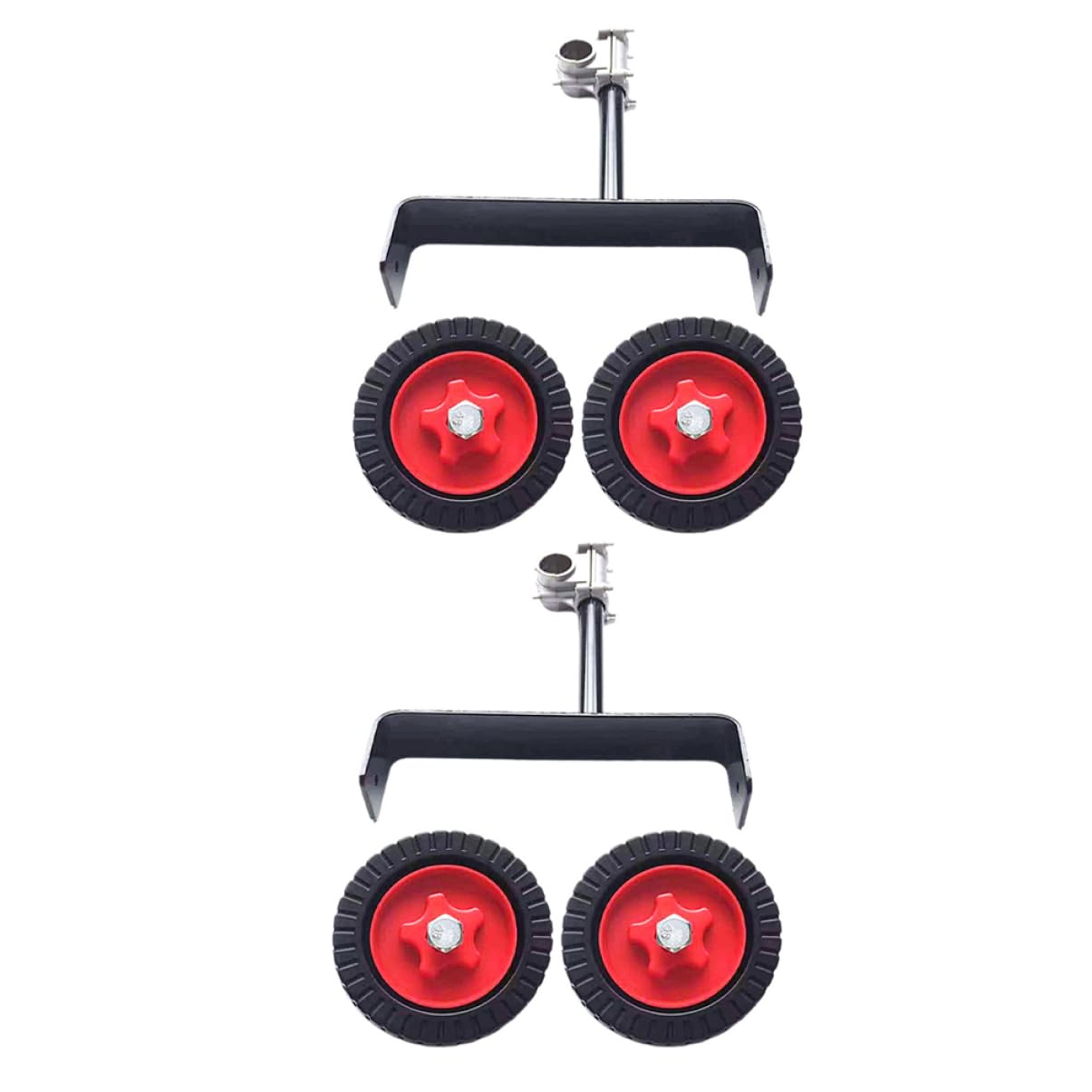 2piezas Kit De Ruedas Para Cortacésped Repuesto Para Cortacésped Eléctrico Diseño Ligero Versátil