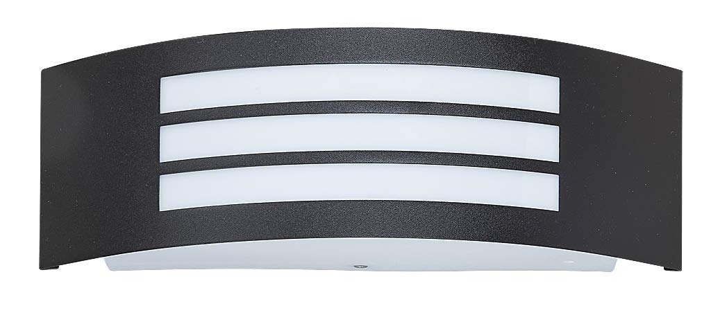 Modern Stainless Steel Outdoor Wall Light / Matte Black IP44 rated 2/1/825