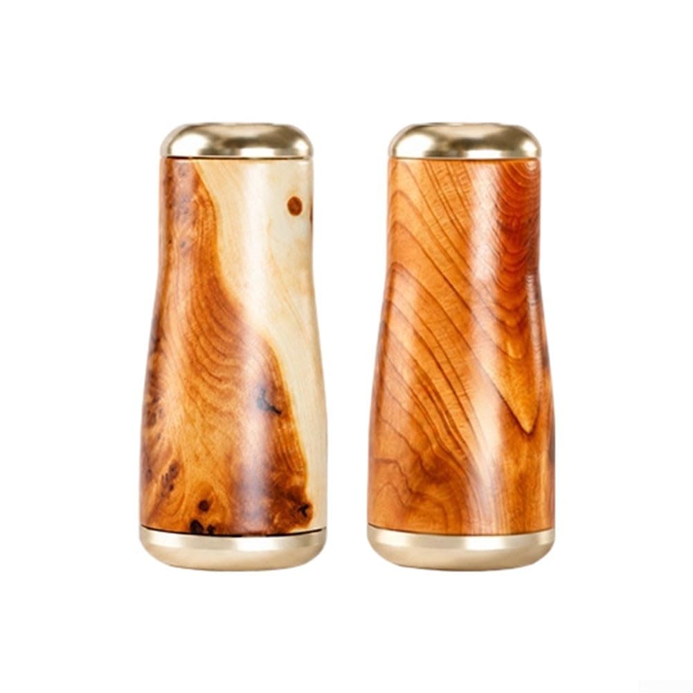 Pomello ergonomico in legno curvo da 16,8 mm, 4 mm | Struttura in radica di palissandro, finitura levigata a mano, tocco delicato sulla pelle, comode giornate lunghe