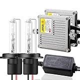 [CANBUS Technologie]: HID Kit verwendet CANBUS Technologie, um die meisten Fehlercodes zu beseitigen, kein Flimmern, intelligente Dekodierung und Frequenzwandlungstechnologie zu beseitigen, und hat eine breite Palette von Anwendungen. Hochspannungs-Paket Anti-Interferenz-Schaltung. Ausgestattet mit EMV-Entst枚rungsschaltung, ist es langlebig, kompatibel mit einer Vielzahl von Modellen, und es ist bequemer zu laden.