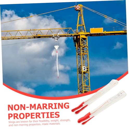 ULTECHNOVO Cintas de Eslinga de Levantamento Pesadas Eslingas de Içamento Web Eslinga de árvore Prot