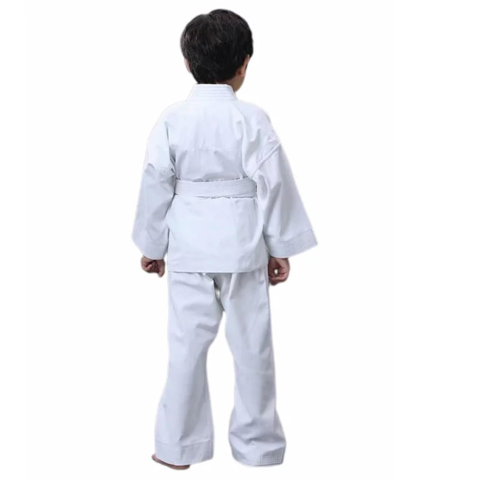 Judogi Tute da Karate Tute da Judo Peso Medio Karate GI Uniforme for Arti Marziali di Peso Medio Cotone, Cintura Bianca Inclusa für Training und Wettkämpfe
