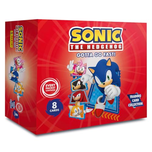 Sonic The Hedgehog: Gotta Go Fast! - Trading Card Collection Panini - Box da 24 Bustine