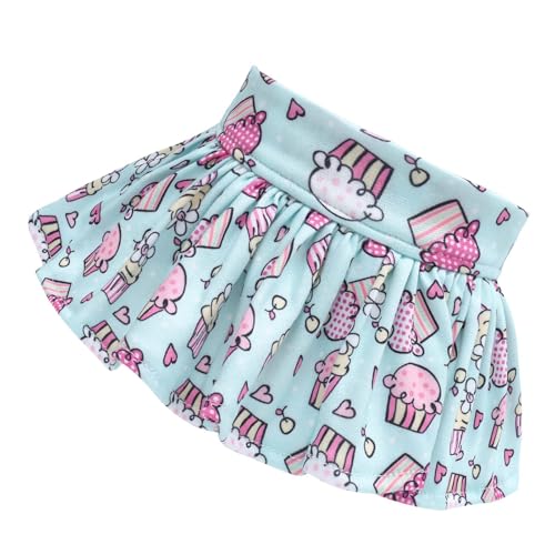 Image of CuteBone Dog Bikini Dress, Stylish Swimsuit Costume for Small Dogs, Comfortable & Adjustable Puppy Bathing Suit, Soft Outfit Pet Apparel for Beach, Pool and Summer Fun DB40XS