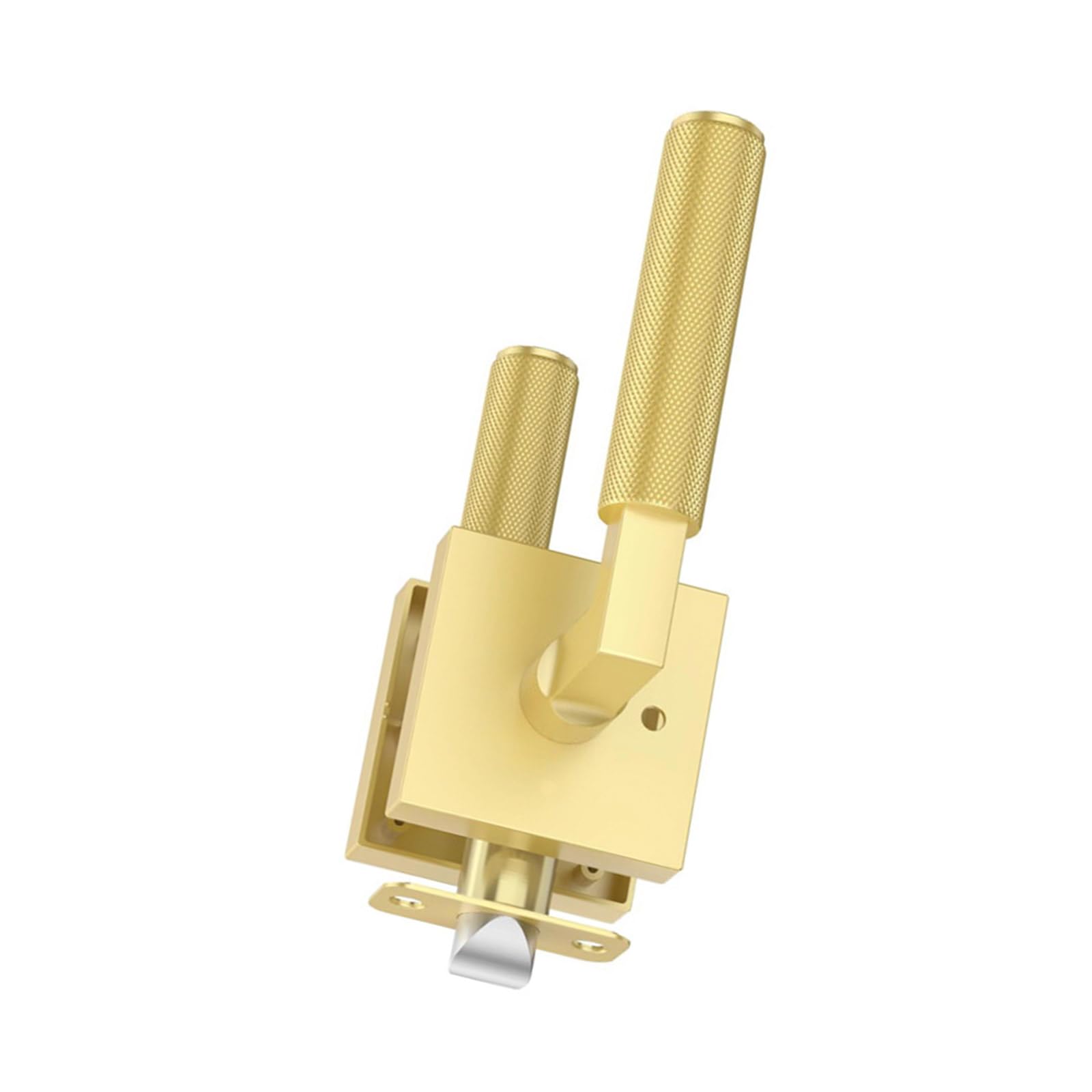 Privacy Door Levers Keyless Door Closet Doors Interior Heavy Duty Knob Interior Passage Doors Knobs Square Privacy Levers Heavy Duty Keyless Handle for Bathroom Closet