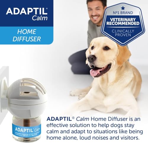 ADAPTIL Calm Home Diffusor mit 30-Tage-Nachfüllung, beruhigender & ängstlicher Hund, Antistress