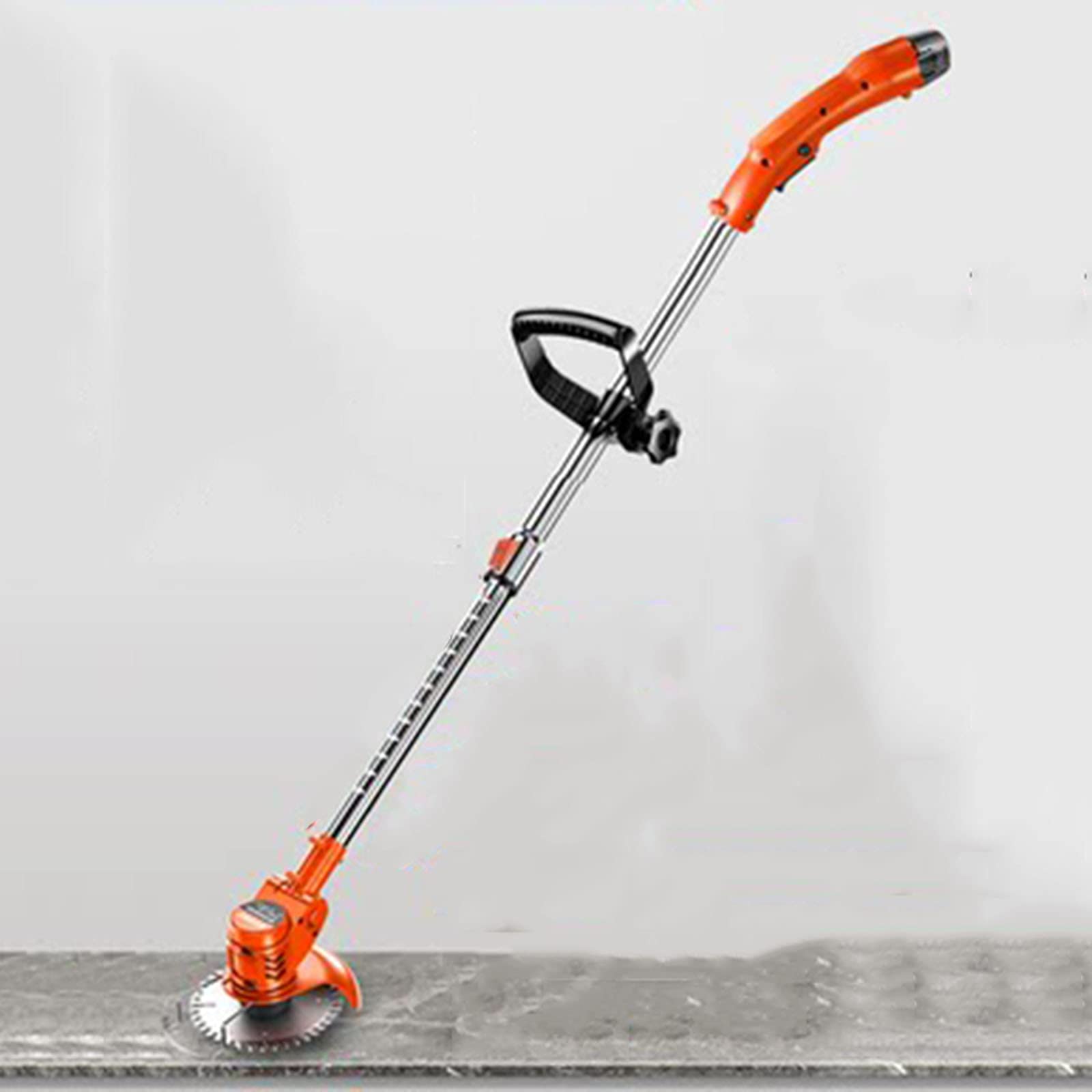 Tosaerba Elettrico da 24 V Piccola falciatrice da Giardino Ricaricabile per Uso Domestico con Strumenti per diserbatrice da Cortile Portatile Multifunzione 4 zhengzilu