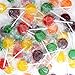 Lollipops Individually Wrapped Bulk, 5 Pound Bulk Candy (Approx 185 pcs.), Assorted Lollipop Flavors of Mixed Fruit Suckers