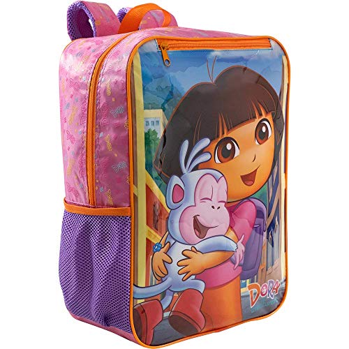 Mochila 16 Dora - Boots Special Day - 8782 - Artigo Escolar Dora, a Aventureira, Rosa