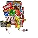 Movie Night Gift Basket Ultimate Care Package with lots of Premium Candy Cookies Popcorn and Snacks in a Cool Retro Nostalgic Plastic Bucket & Kinayto "Fun Movie Night" Poem