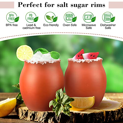 Gejoy-48-Pcs-3oz-Cantaritos-De-Barro-Mexicanos-Cantaritos-Shooters-Pottery-Taco-Tuesday-Mexican-Clay-Cup-Fiesta-De-Barro-Mexicanos-Cocktail-Cups-Cocktail-Glasses-for-Tequila-Margaritas-Mojitos