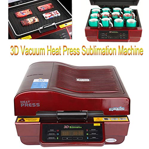 Máquina Termofijadora 3D Vacío Sublimación 2800W miniatura 7