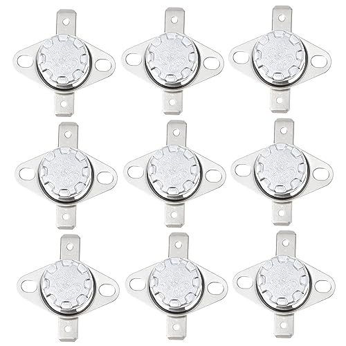 Cabilock 10Piezas Termostato Térmico Normalmente ºc para Control De Temperatura Interiores