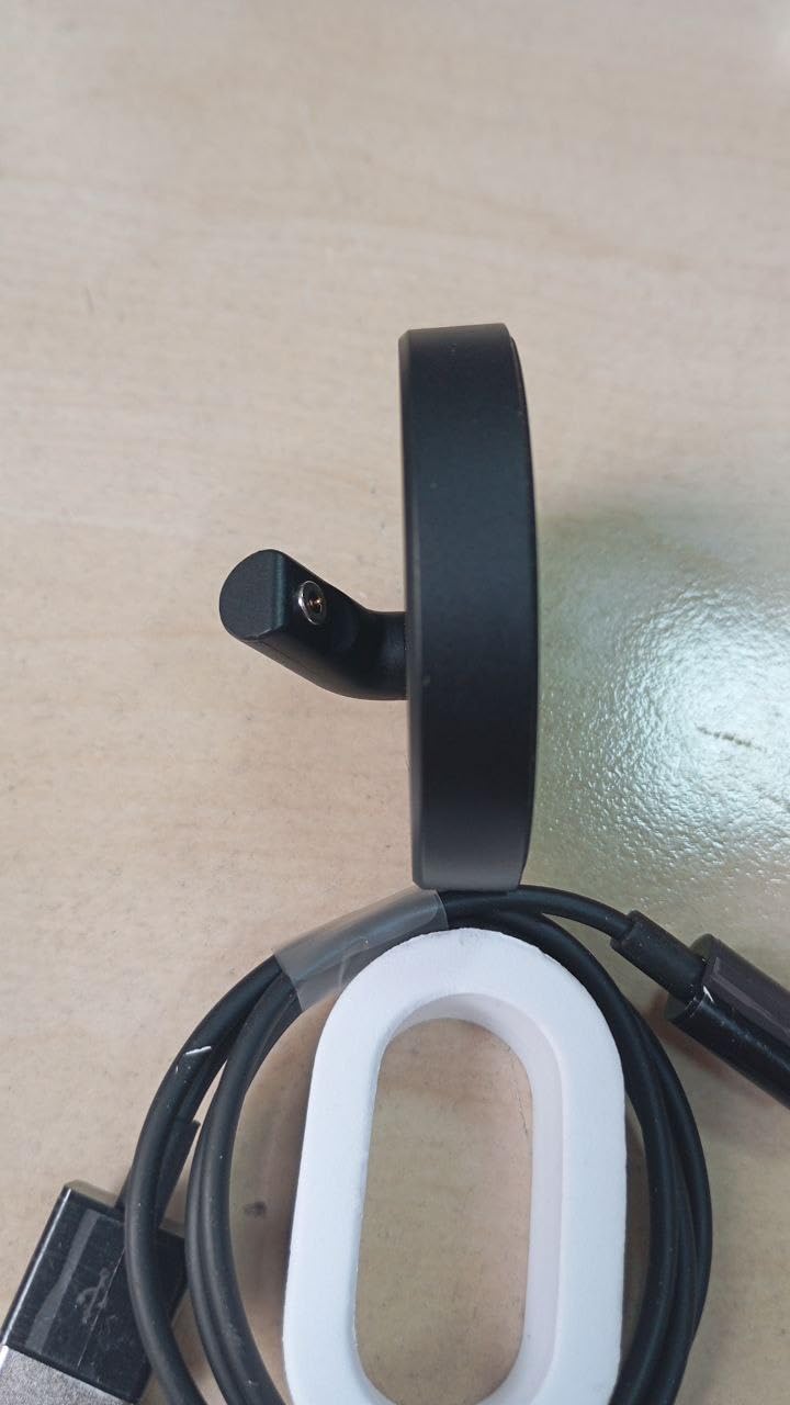 Anello intelligente per fitness, tracciamento sonno, battito cardiaco e ossigeno, taglia 7, nero