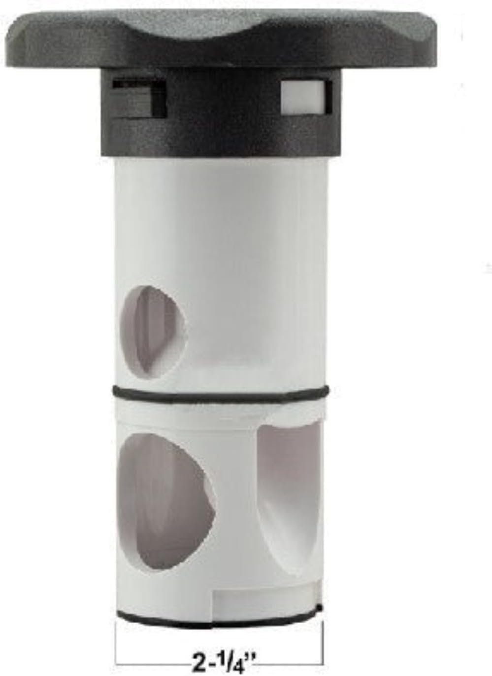 Hot Tub Classic Parts Spa Diverter Jet Face Gray Compatible with Vita Spas Now PEN467260WW was VIT210153
