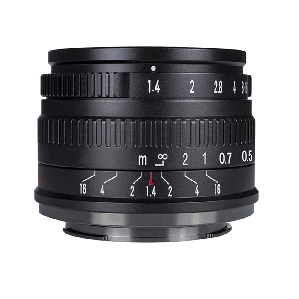 7artisans 35mm F1.4 Camera Lens Manual Focus APS-C Format Fixed Lens for Canon EOS M Moun…