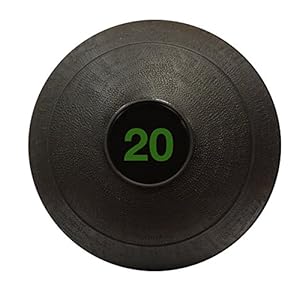 RAGE Fitness Slam Ball, Ideal for Cross Training, Core Exercises, Plyometric and Cardio Workouts , Black, 20 lb