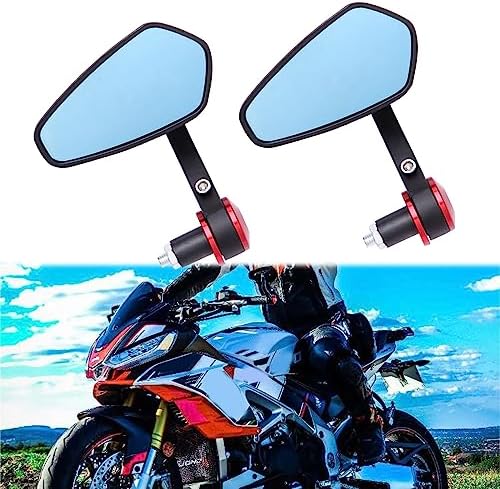 Motorcycle Side Mirror &Handlebar Mount For Bike ATV Scooter E-Bike Rear View - Foto 13