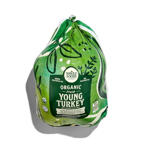 Whole Foods Market Organic Whole Turkey 16-18 Pounds