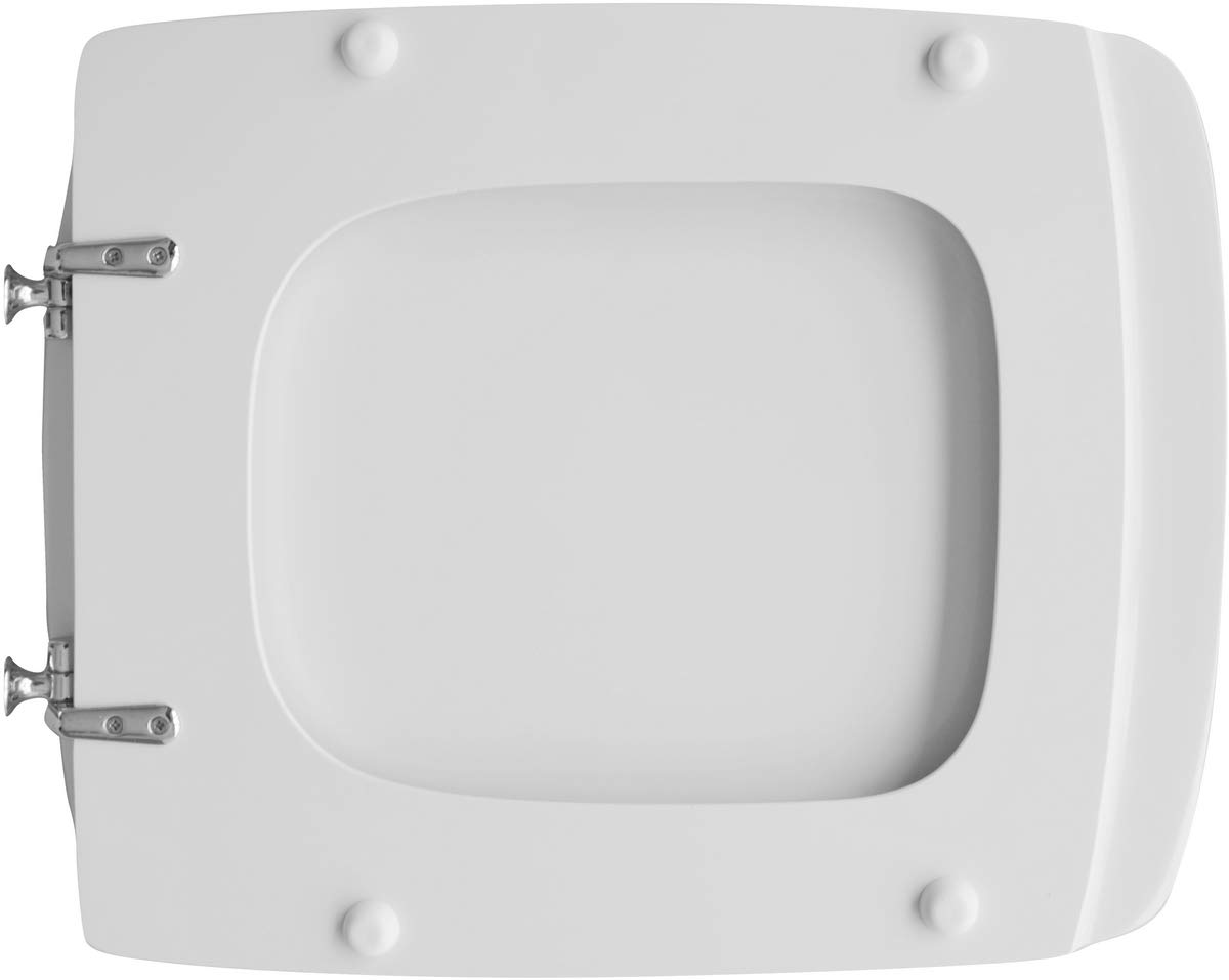 Ferramenta Beltrami Sedile WC per Pozzi GINORI Vaso Ti Uno Forma 8 Bianco