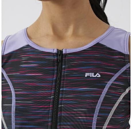FILA ボーダー柄 タンキニ水着 レディース