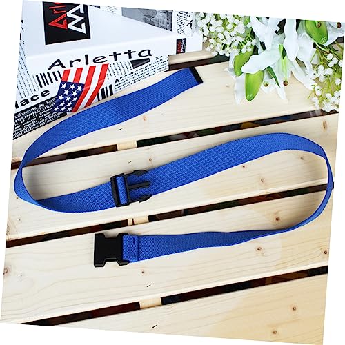 BESPORTBLE 2pcs Adjustable Plastic Buckle Canvas Waist Belt for Men and Women Lightweight All-matching Casual Belt Random Color4