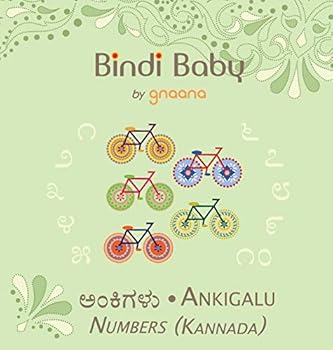 Hardcover Bindi Baby Numbers (Kannada): A Counting Book for Kannada Kids [Kannada] Book