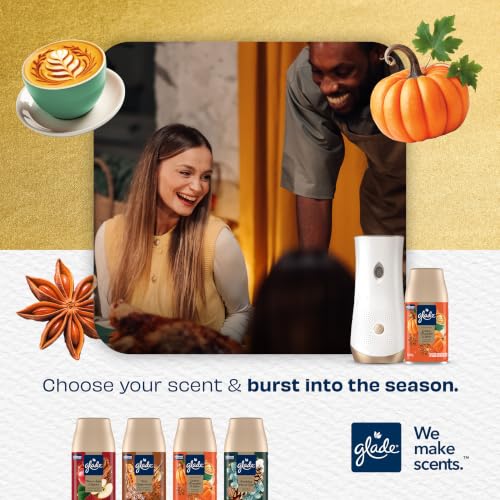 Glade Automatic Spray Air Freshener Refill, Golden Pumpkin & Spice, 3 Count - image 6