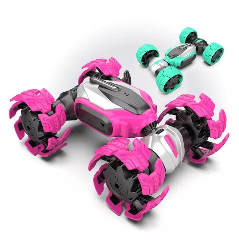 CROCOTECH RC Explosive Wheel CAR Double-Sided Driving Twisting Drift RC Car Toy for Kids