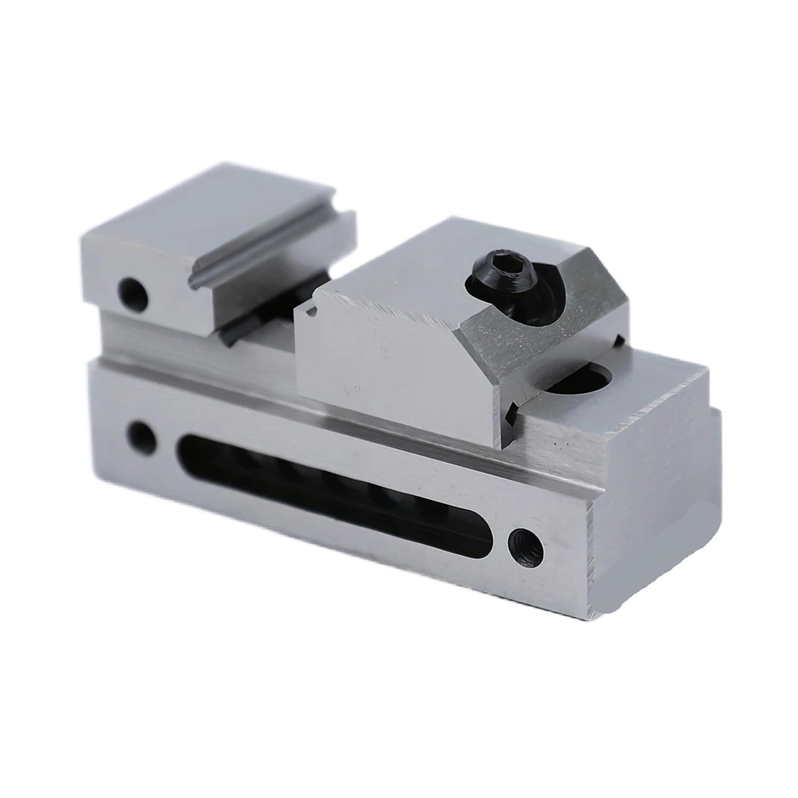 Machine Vise, High Precision 2“ /1“ Machine Vise Fast Moving CNC Used for Surface Grinding, Milling, EDM,for use by Fitters
