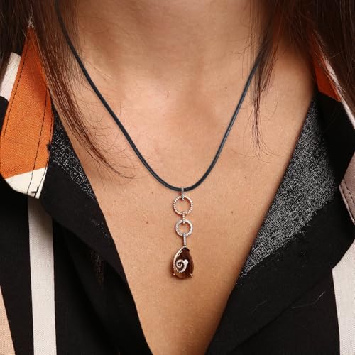 4 Stk Lederband Halskette 3mm,Schwarz Kunstleder Halskette,Kunstleder Lederband mit Verschluss,Geflochten Kunstlede Halskett,Armband Lederkette Herren,4 Größe Kautschuk Kette für DIY Anhänger Schmuck