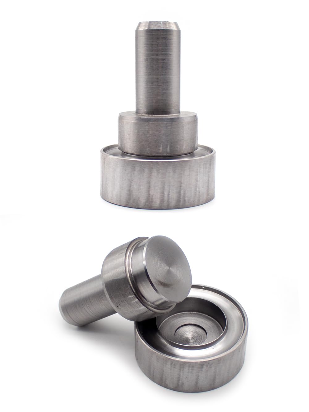 Toplionace Kit de Herramientas Profesionales para Perforar Ojales de 30/40mm con Base, Herramienta para Colocar Remaches de Ojales para Manualidades de Cuero, Tela y Papel. (40mm)
